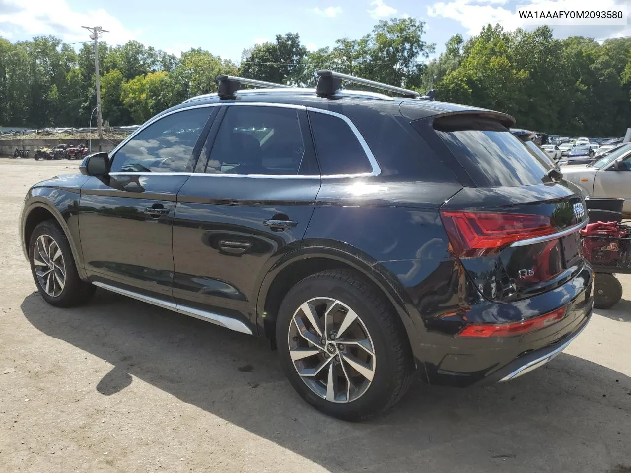 2021 Audi Q5 Premium VIN: WA1AAAFY0M2093580 Lot: 68907334