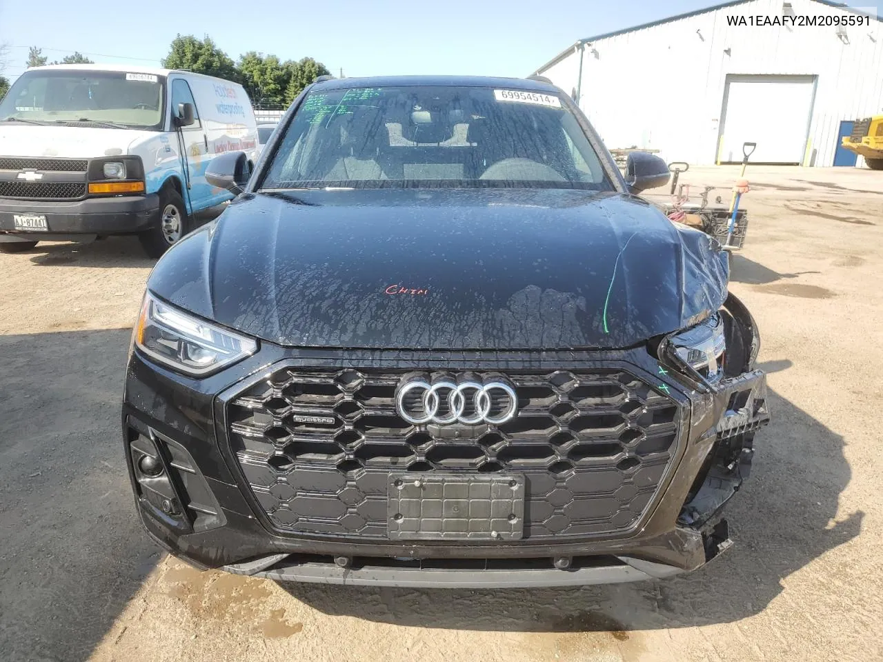 2021 Audi Q5 Progressiv VIN: WA1EAAFY2M2095591 Lot: 69954514