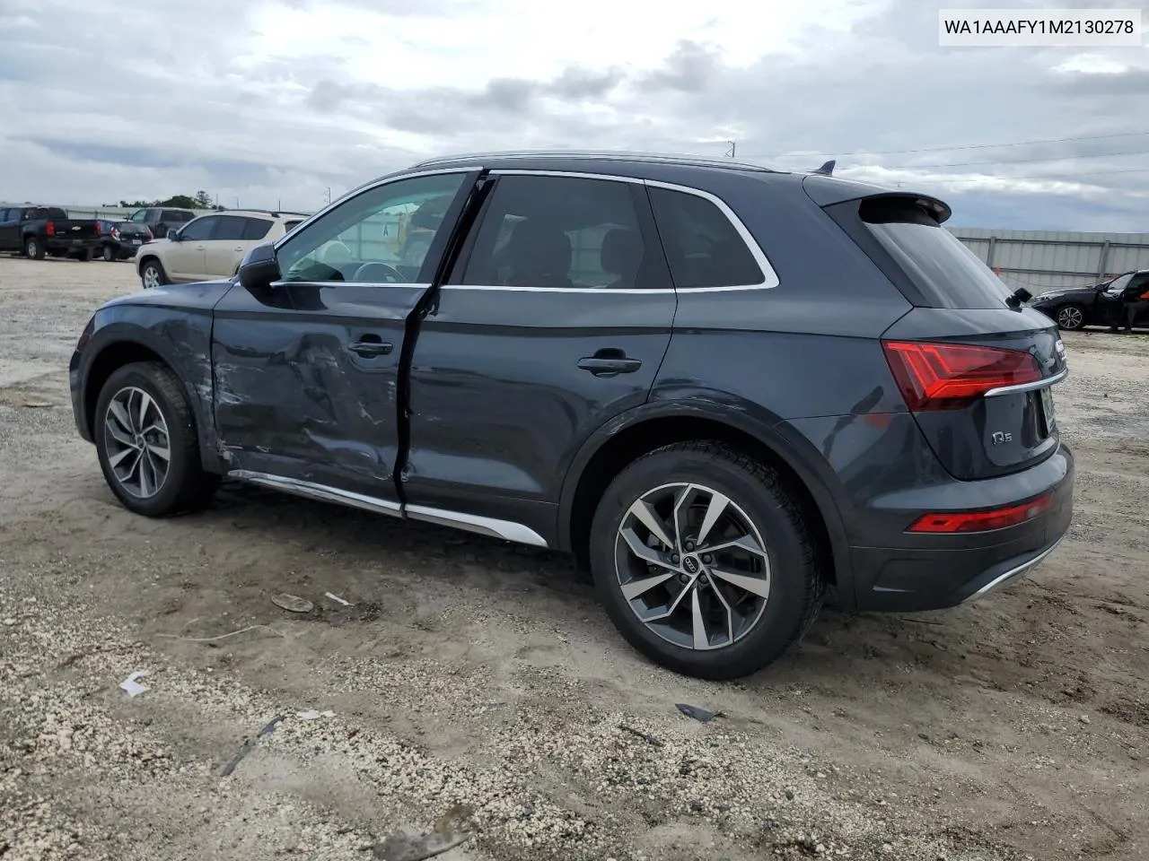 2021 Audi Q5 Premium VIN: WA1AAAFY1M2130278 Lot: 70275844