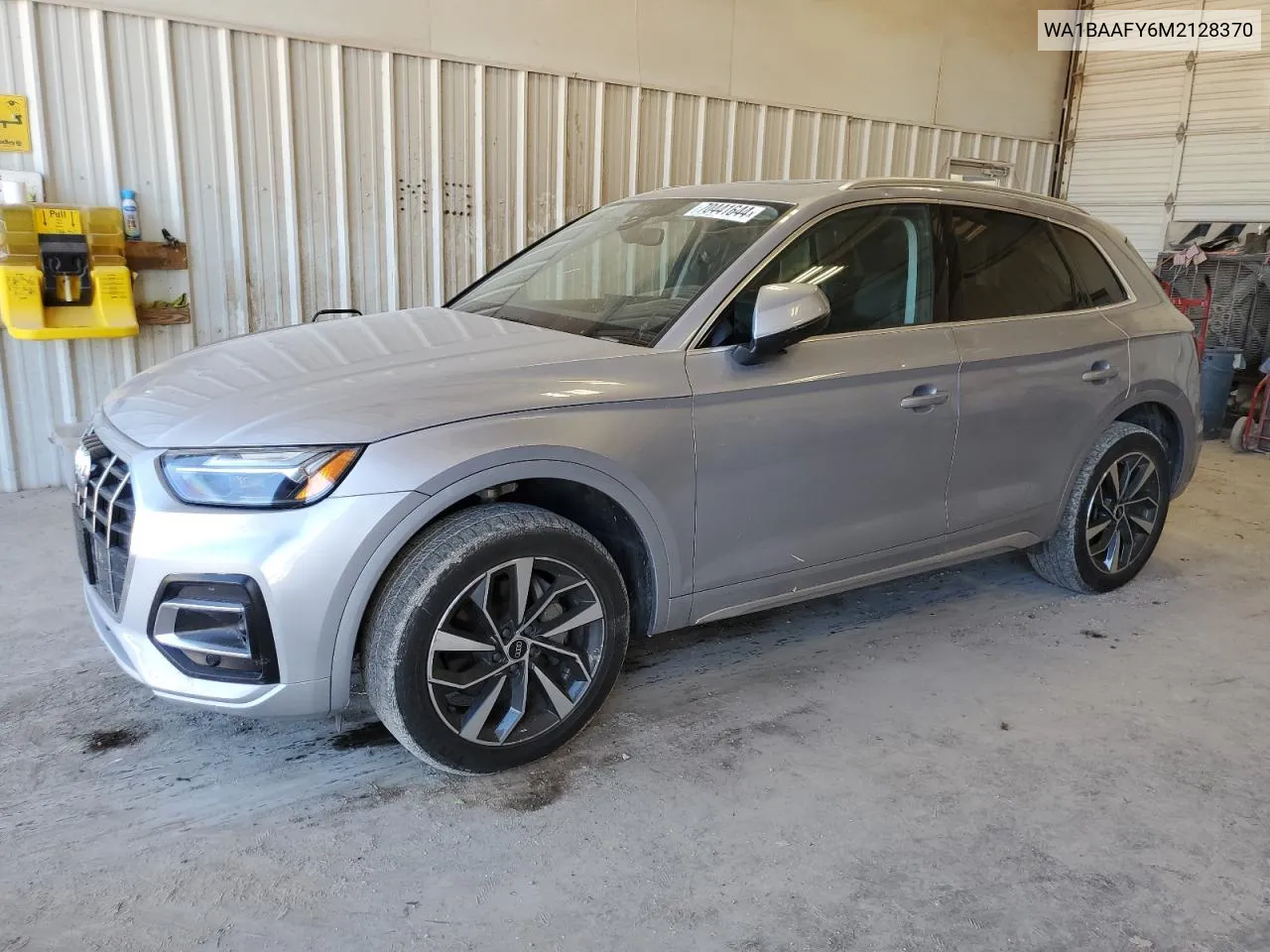 2021 Audi Q5 Premium Plus VIN: WA1BAAFY6M2128370 Lot: 70441644