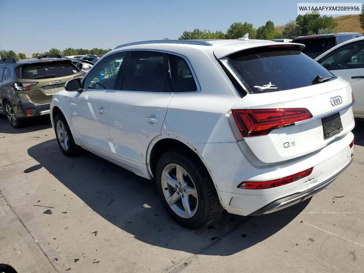 2021 Audi Q5 Premium VIN: WA1AAAFYXM2089956 Lot: 71495264