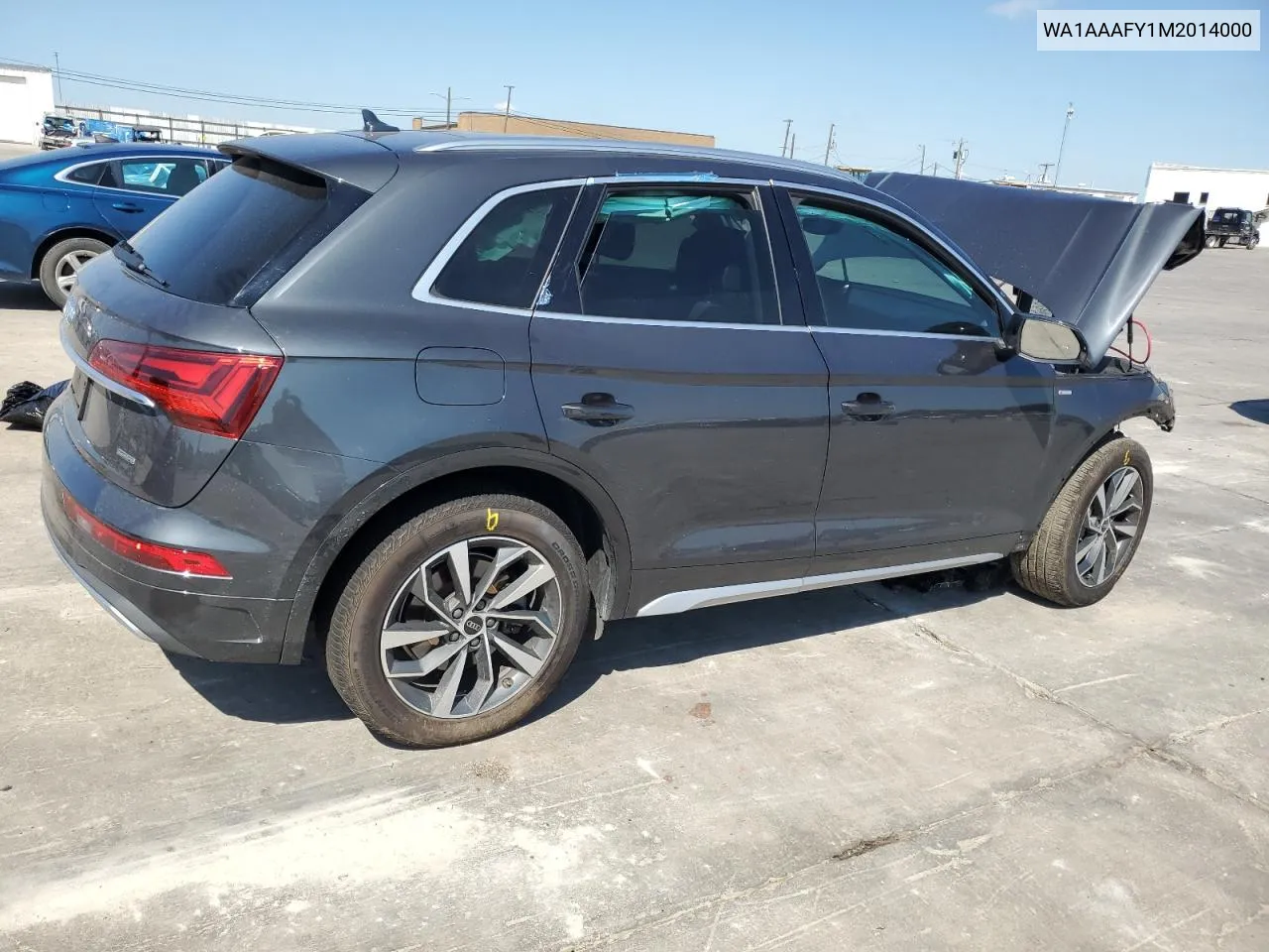 WA1AAAFY1M2014000 2021 Audi Q5 Premium