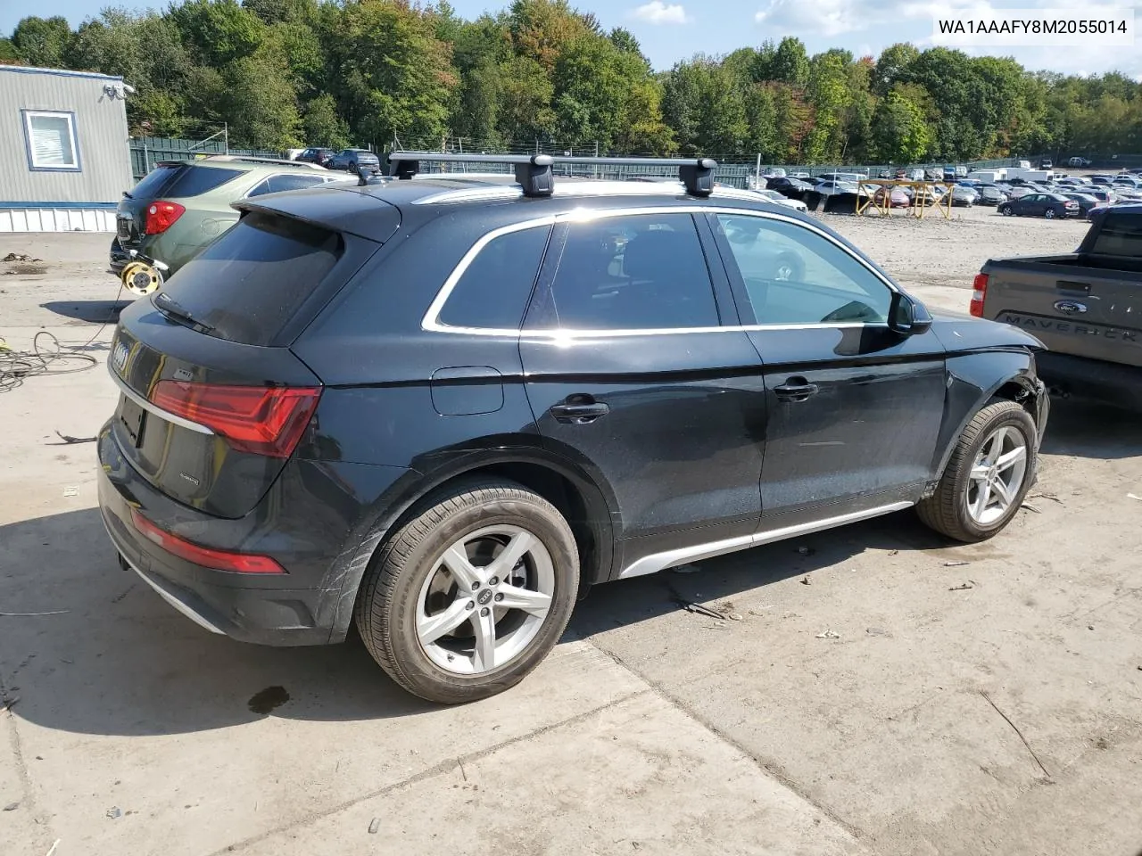 WA1AAAFY8M2055014 2021 Audi Q5 Premium