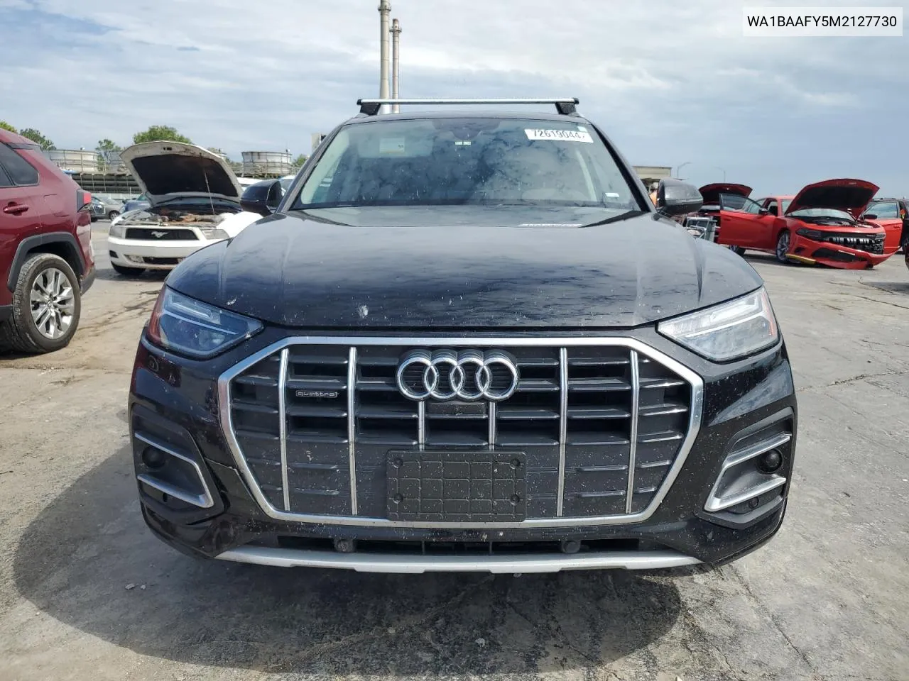 2021 Audi Q5 Premium Plus VIN: WA1BAAFY5M2127730 Lot: 72619044