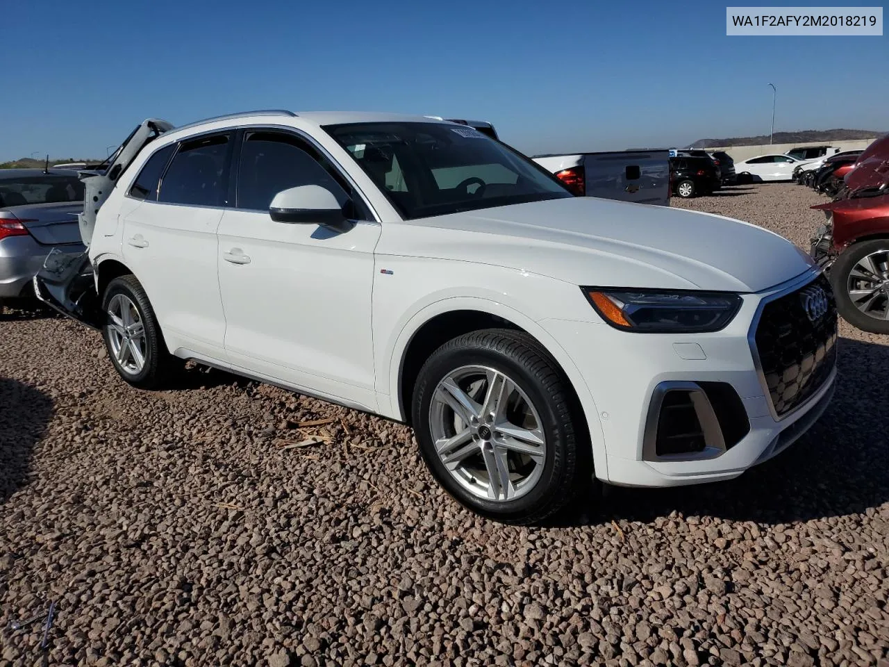 WA1F2AFY2M2018219 2021 Audi Q5 E Prestige