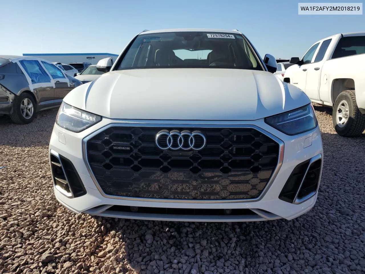 WA1F2AFY2M2018219 2021 Audi Q5 E Prestige