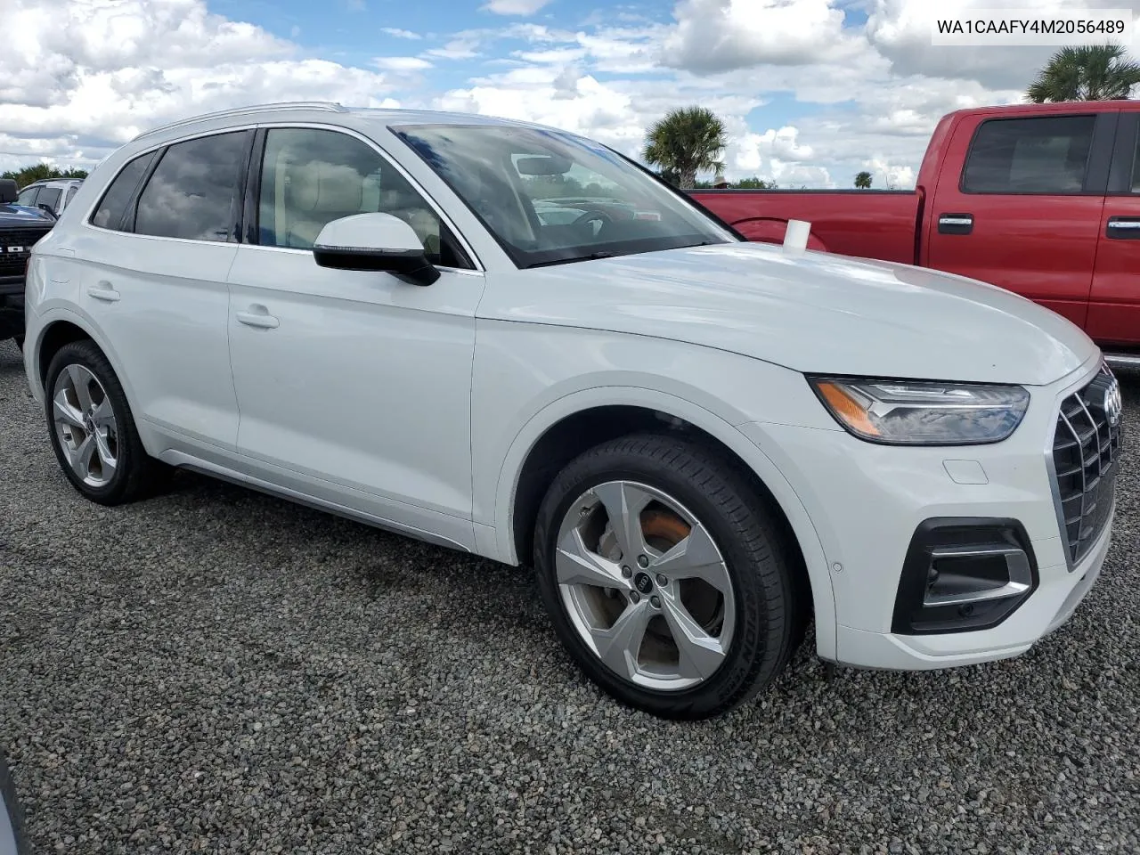 2021 Audi Q5 Prestige VIN: WA1CAAFY4M2056489 Lot: 73700814