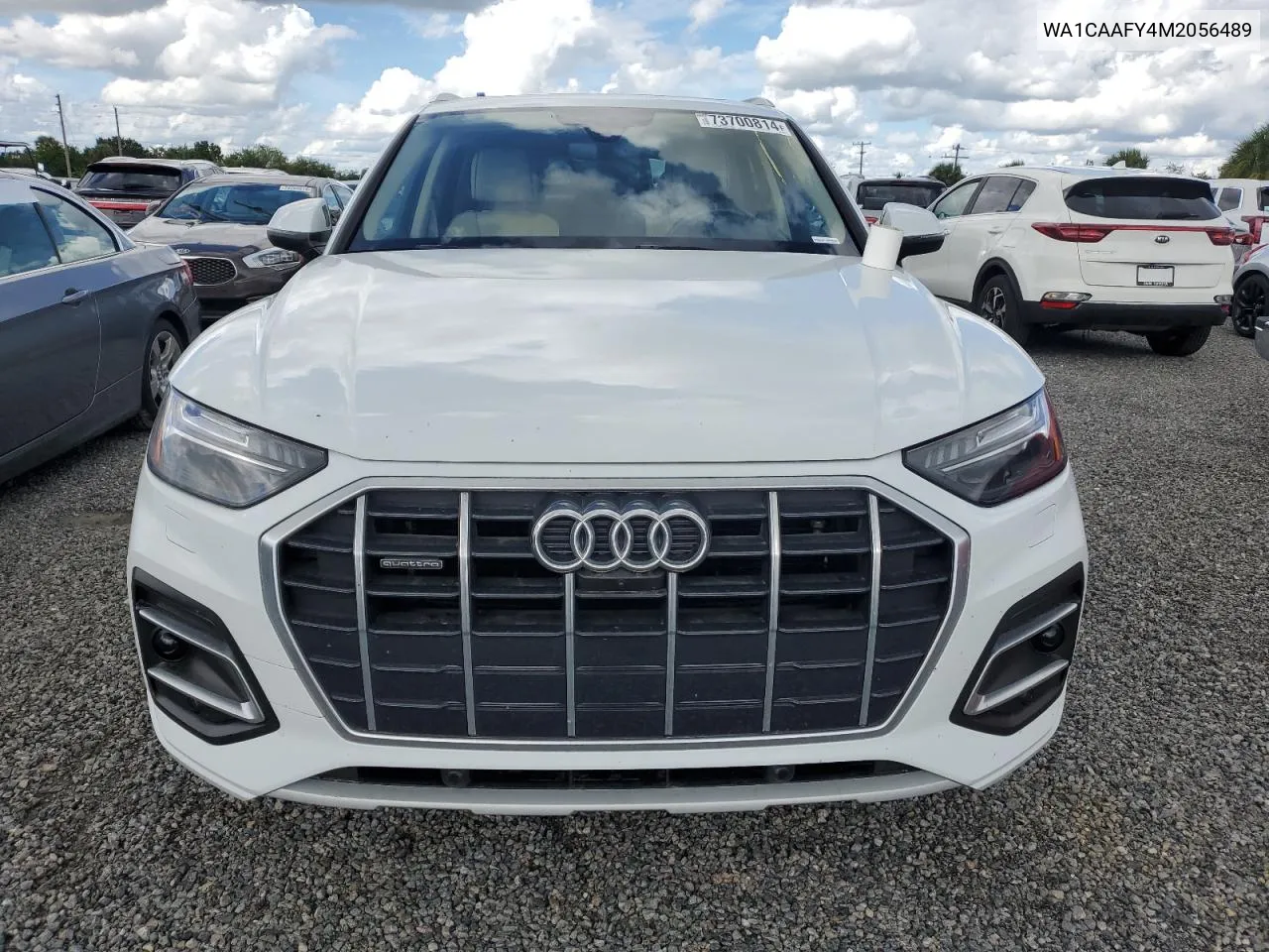 2021 Audi Q5 Prestige VIN: WA1CAAFY4M2056489 Lot: 73700814