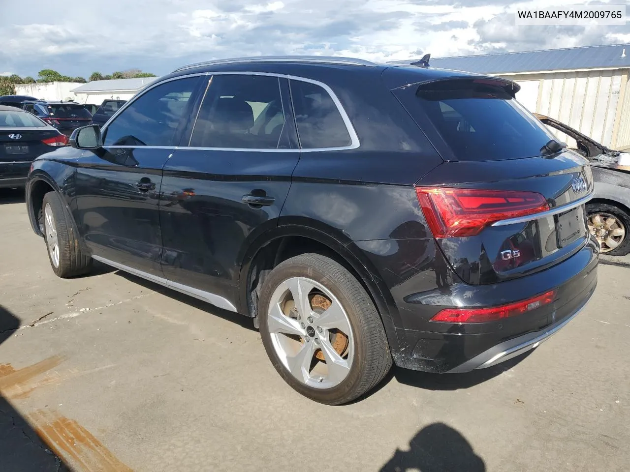 2021 Audi Q5 Premium Plus VIN: WA1BAAFY4M2009765 Lot: 73875384