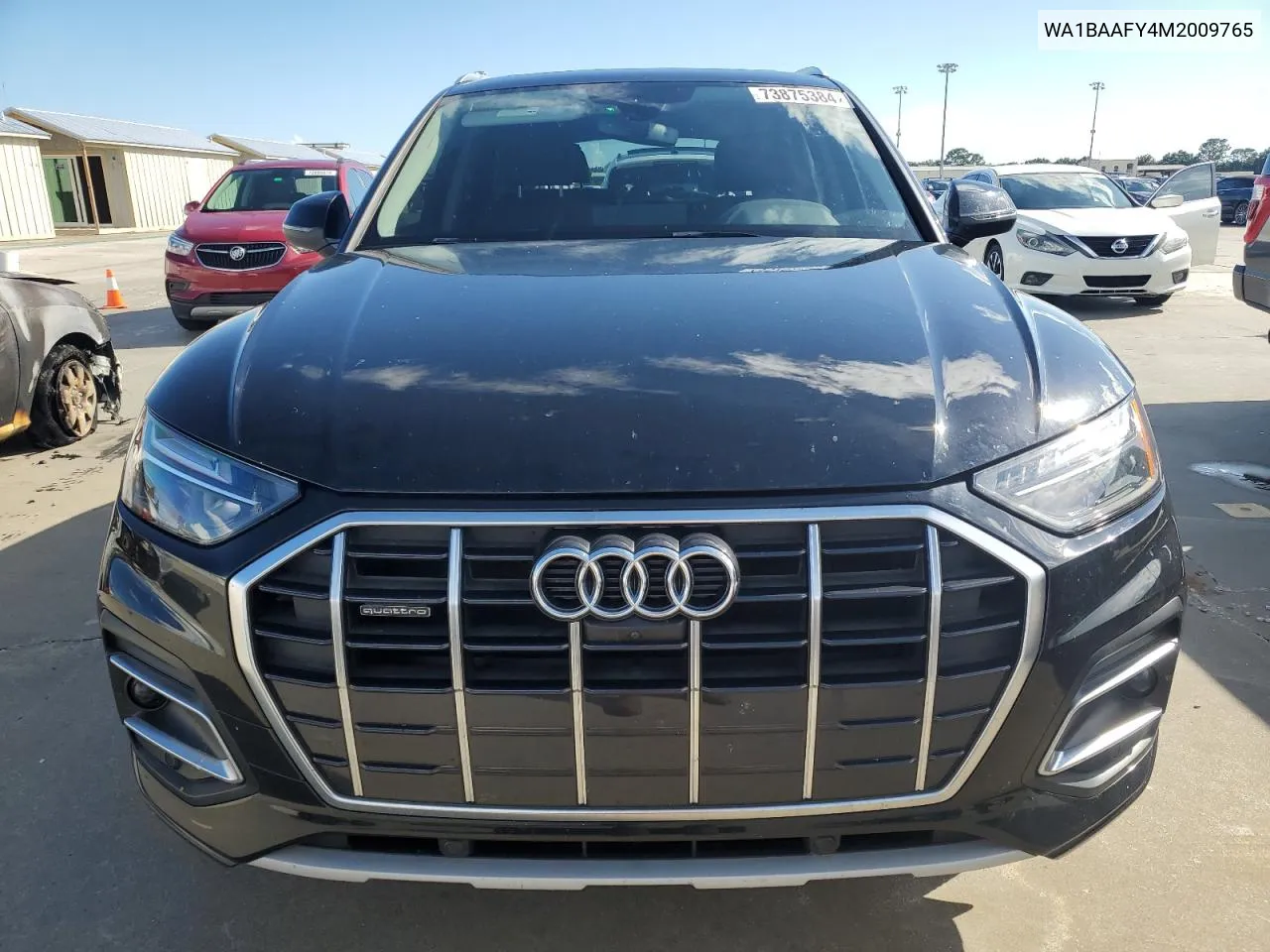 2021 Audi Q5 Premium Plus VIN: WA1BAAFY4M2009765 Lot: 73875384