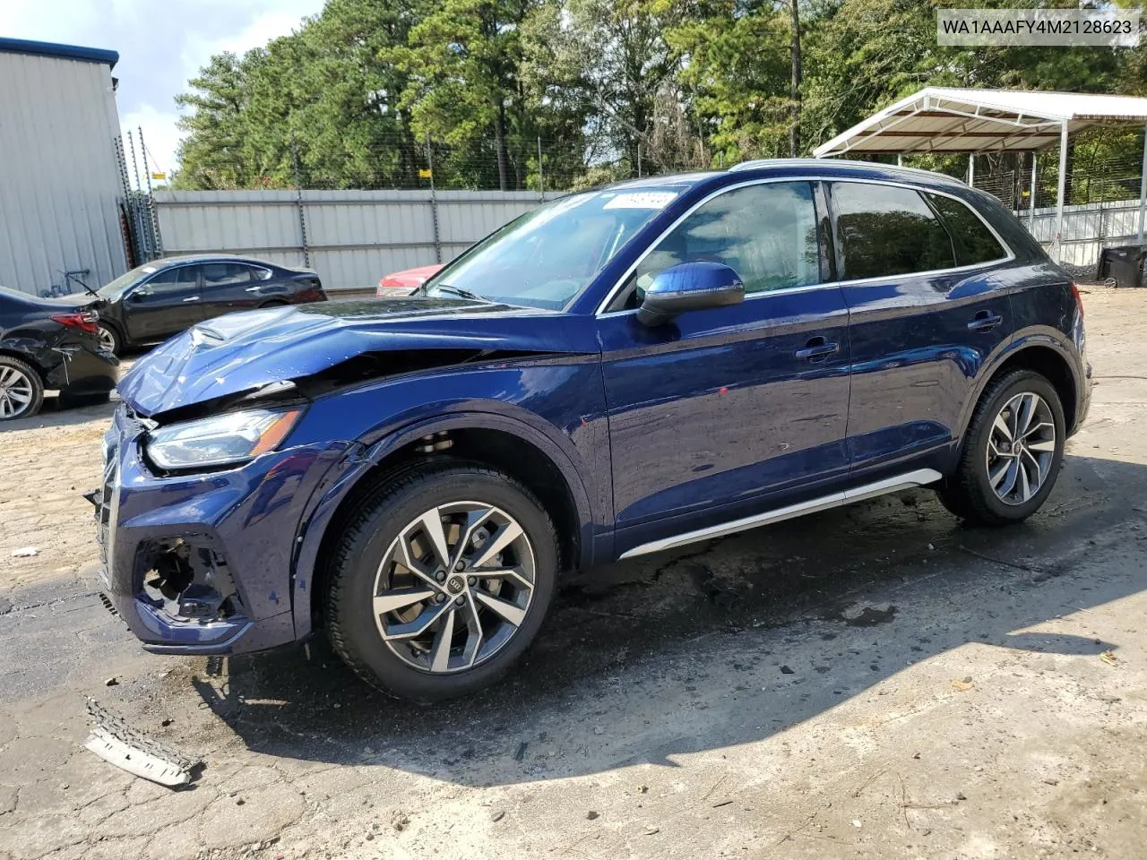 2021 Audi Q5 Premium VIN: WA1AAAFY4M2128623 Lot: 73949744