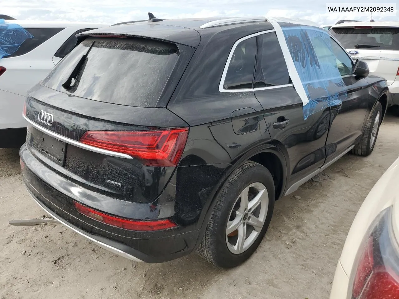 2021 Audi Q5 Premium VIN: WA1AAAFY2M2092348 Lot: 74554454