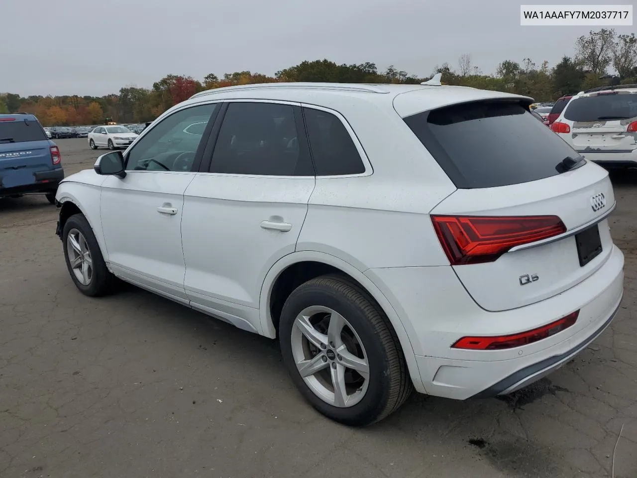 2021 Audi Q5 Premium VIN: WA1AAAFY7M2037717 Lot: 75461814