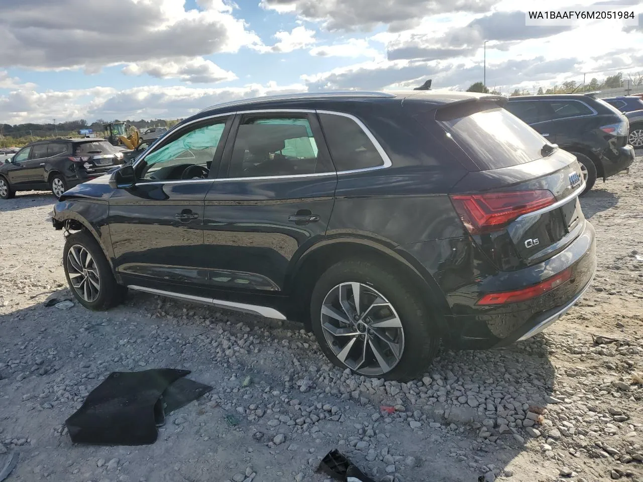 2021 Audi Q5 Premium Plus VIN: WA1BAAFY6M2051984 Lot: 76351504