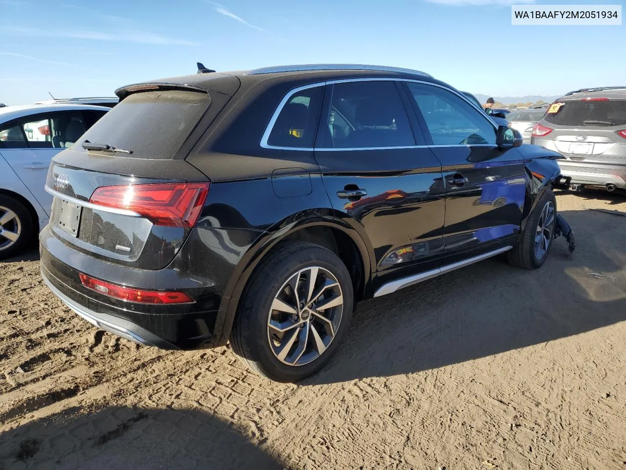 2021 Audi Q5 Premium Plus VIN: WA1BAAFY2M2051934 Lot: 76522984