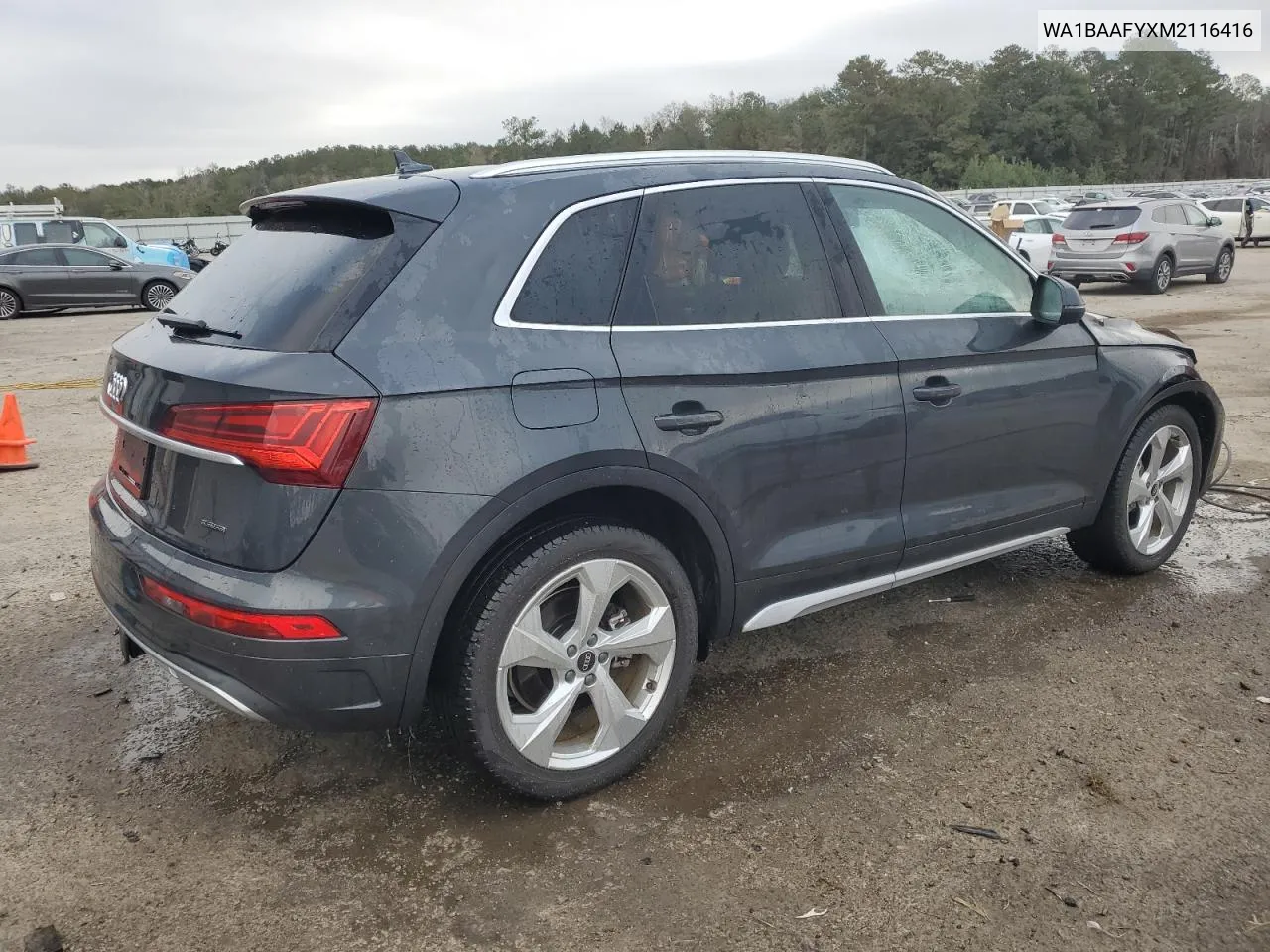 2021 Audi Q5 Premium Plus VIN: WA1BAAFYXM2116416 Lot: 77175094