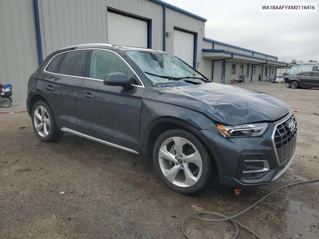 2021 Audi Q5 Premium Plus VIN: WA1BAAFYXM2116416 Lot: 77175094