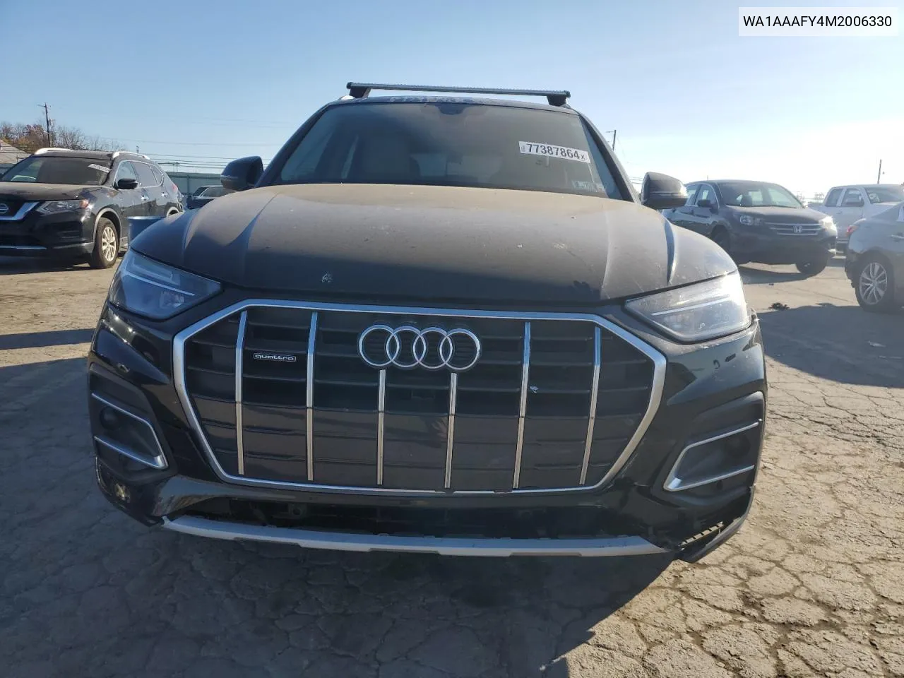 2021 Audi Q5 Premium VIN: WA1AAAFY4M2006330 Lot: 77387864