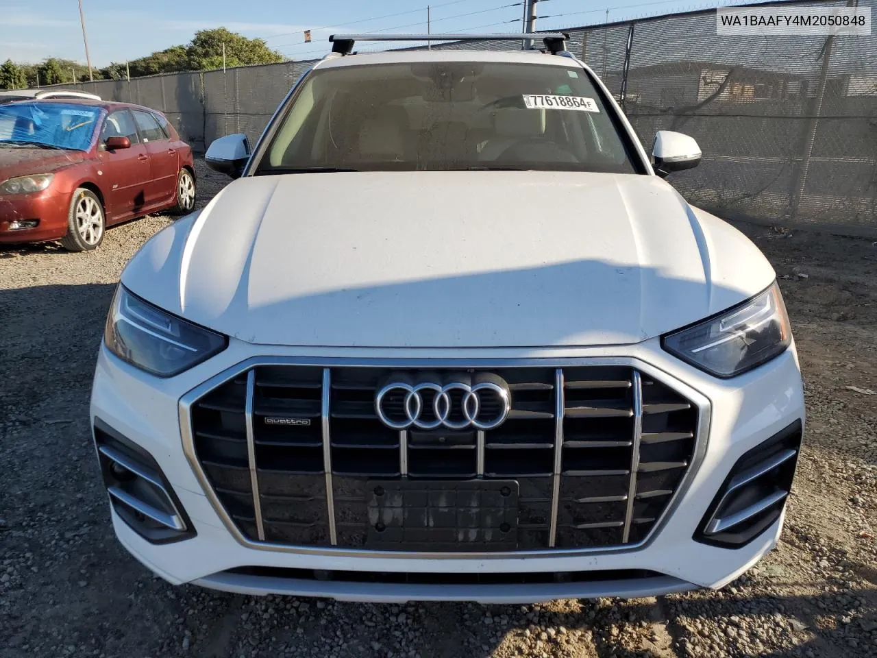 2021 Audi Q5 Premium Plus VIN: WA1BAAFY4M2050848 Lot: 77618864