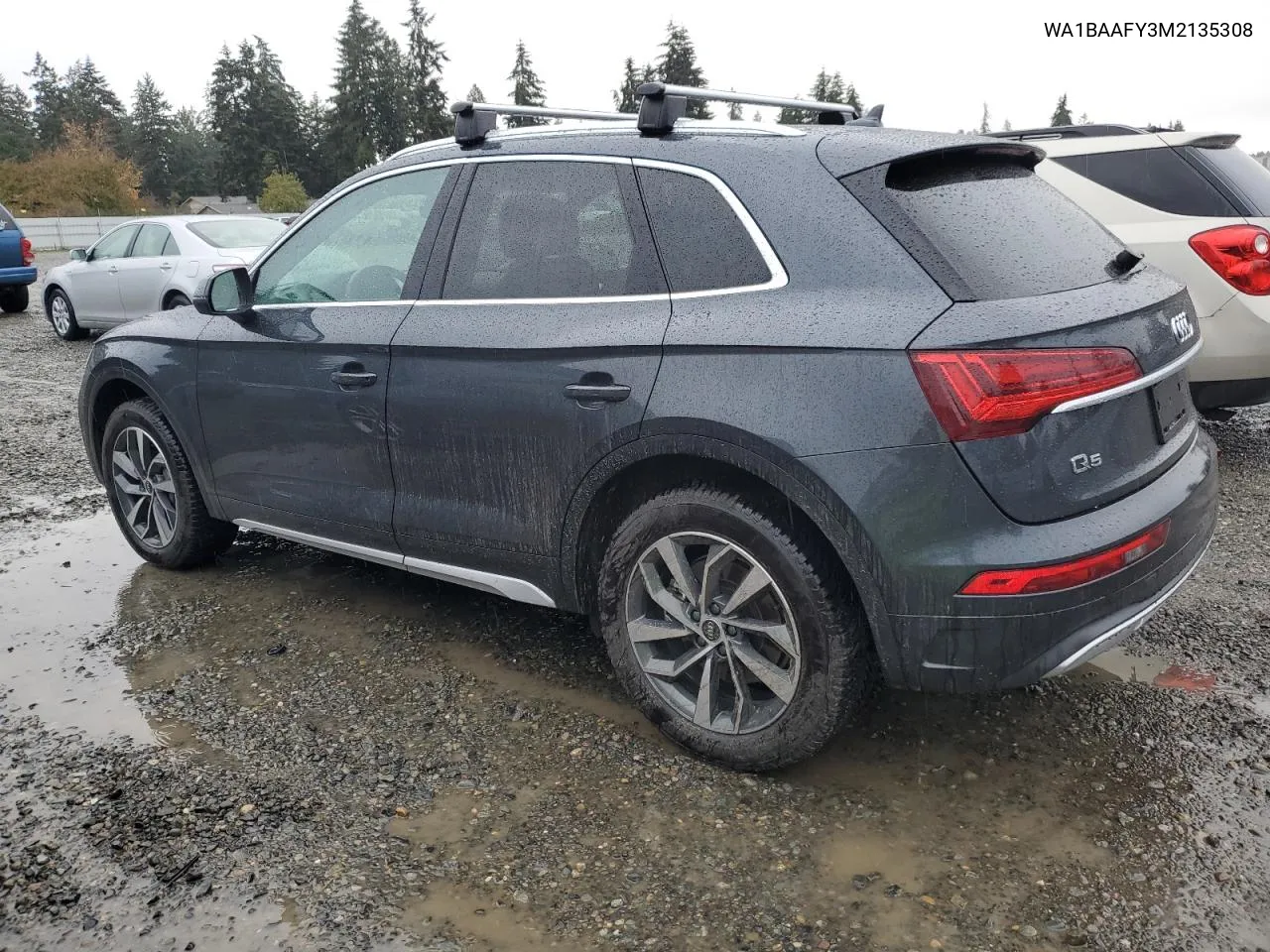 2021 Audi Q5 Premium Plus VIN: WA1BAAFY3M2135308 Lot: 78579344