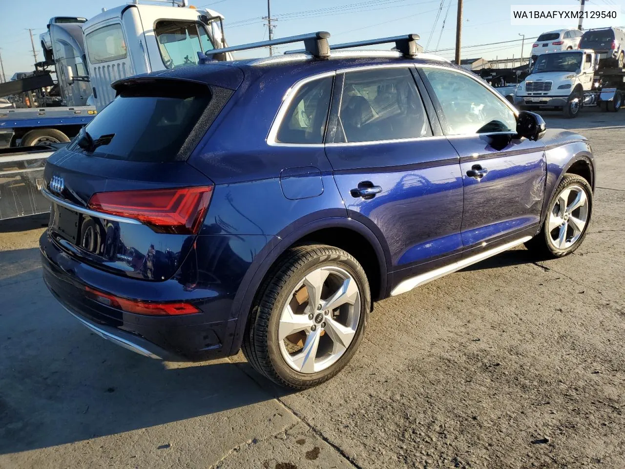 2021 Audi Q5 Premium Plus VIN: WA1BAAFYXM2129540 Lot: 78755574