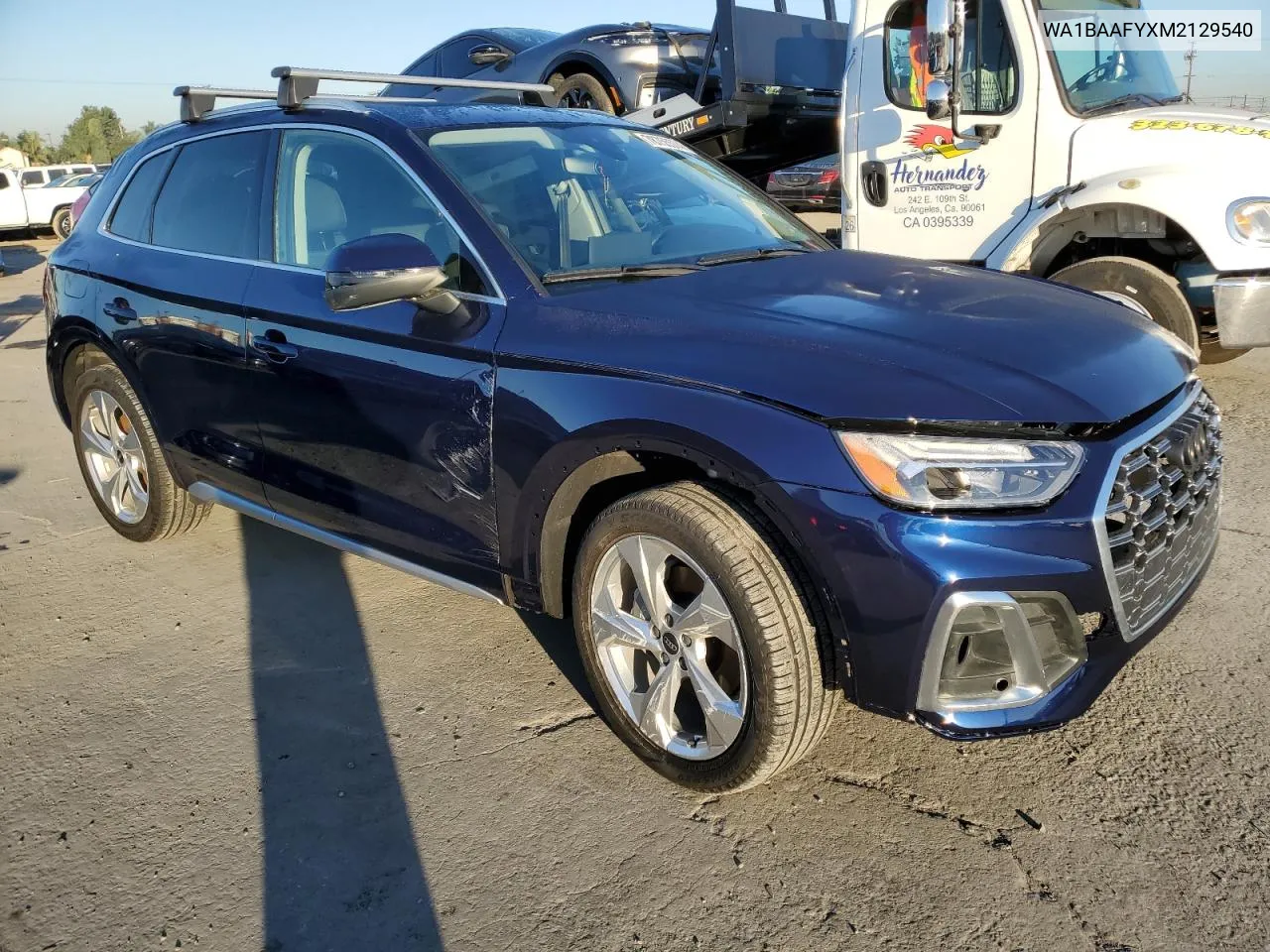 2021 Audi Q5 Premium Plus VIN: WA1BAAFYXM2129540 Lot: 78755574