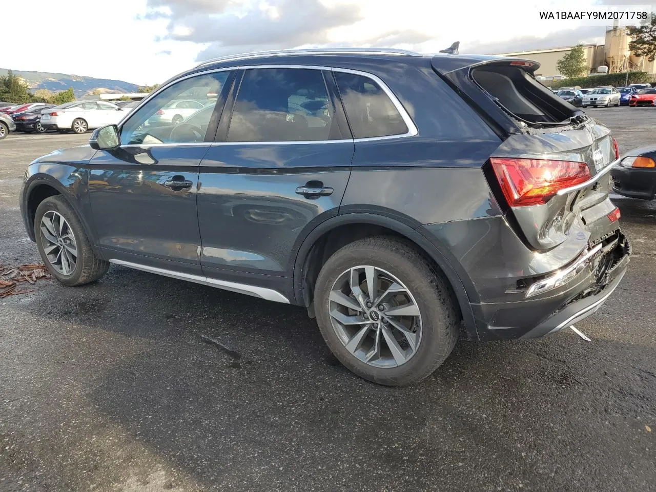 2021 Audi Q5 Premium Plus VIN: WA1BAAFY9M2071758 Lot: 79699564