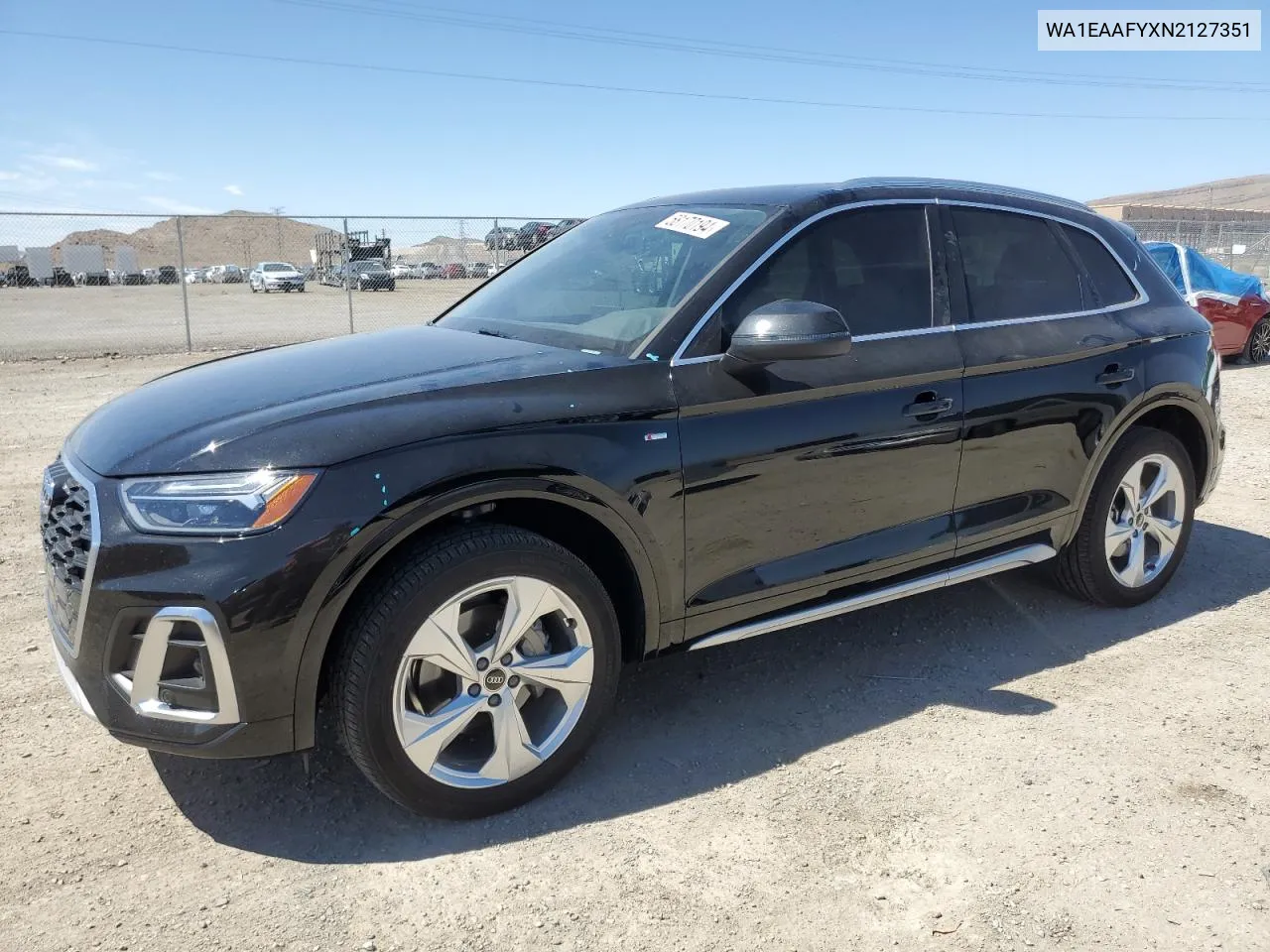 2022 Audi Q5 Premium Plus 45 VIN: WA1EAAFYXN2127351 Lot: 58170194