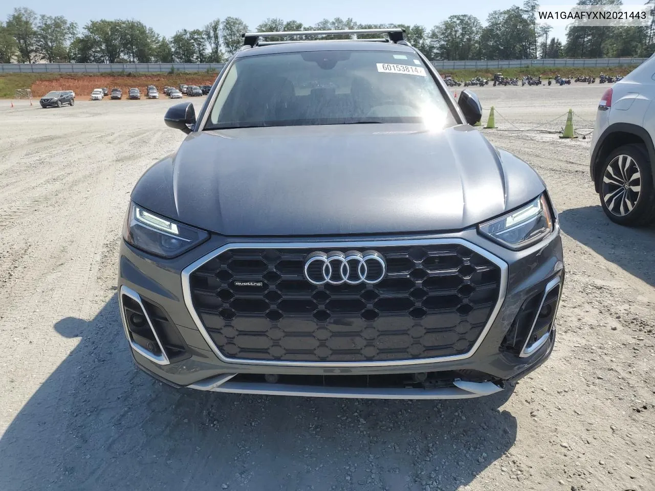 2022 Audi Q5 Premium 45 VIN: WA1GAAFYXN2021443 Lot: 60153814