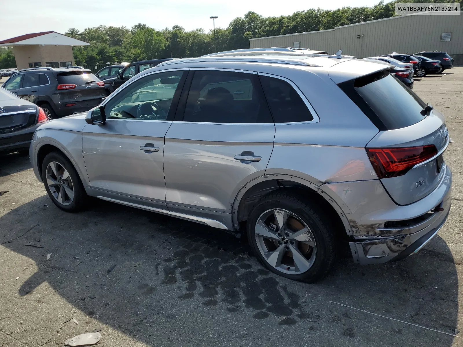 2022 Audi Q5 Premium Plus 40 VIN: WA1BBAFY6N2137214 Lot: 61876724