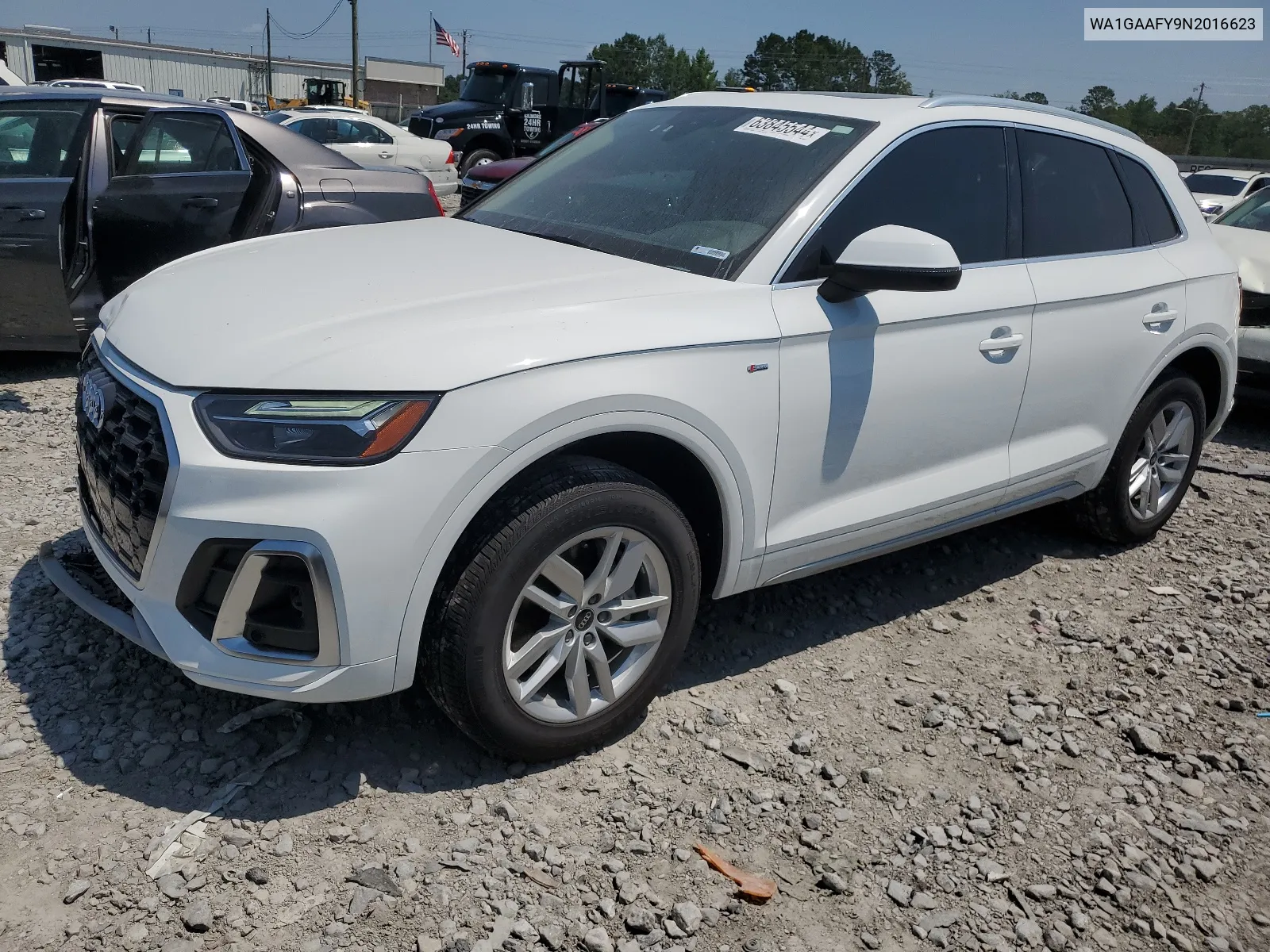 2022 Audi Q5 Premium 45 VIN: WA1GAAFY9N2016623 Lot: 63845544