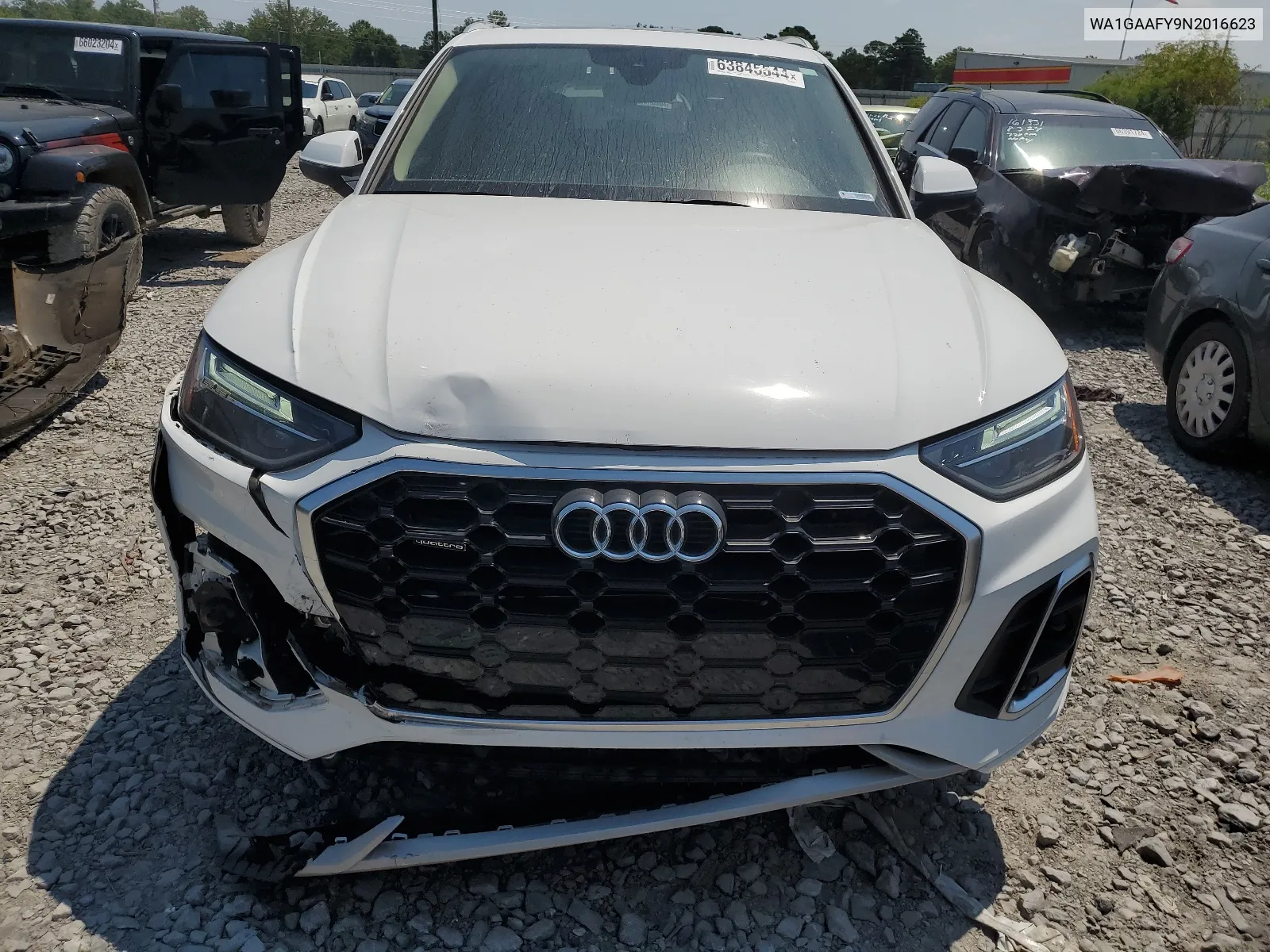 2022 Audi Q5 Premium 45 VIN: WA1GAAFY9N2016623 Lot: 63845544