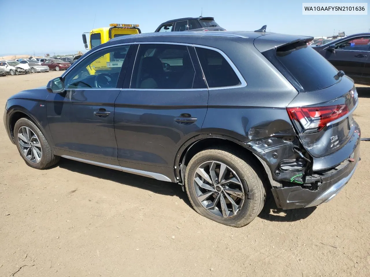 2022 Audi Q5 Premium 45 VIN: WA1GAAFY5N2101636 Lot: 68905304