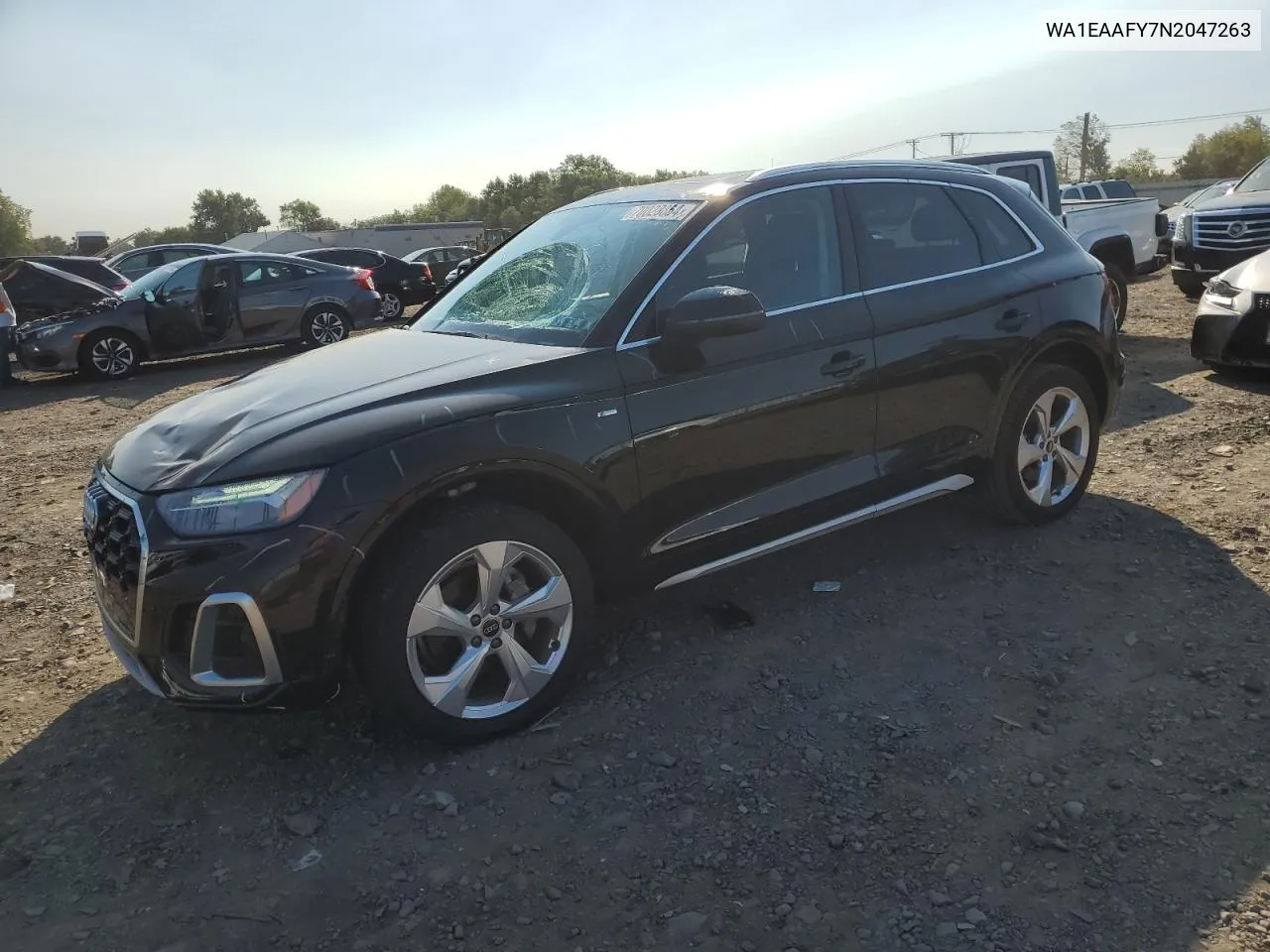 2022 Audi Q5 Premium Plus 45 VIN: WA1EAAFY7N2047263 Lot: 70028854