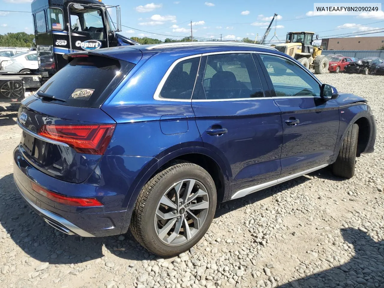 2022 Audi Q5 Premium Plus 45 VIN: WA1EAAFY8N2090249 Lot: 70238714