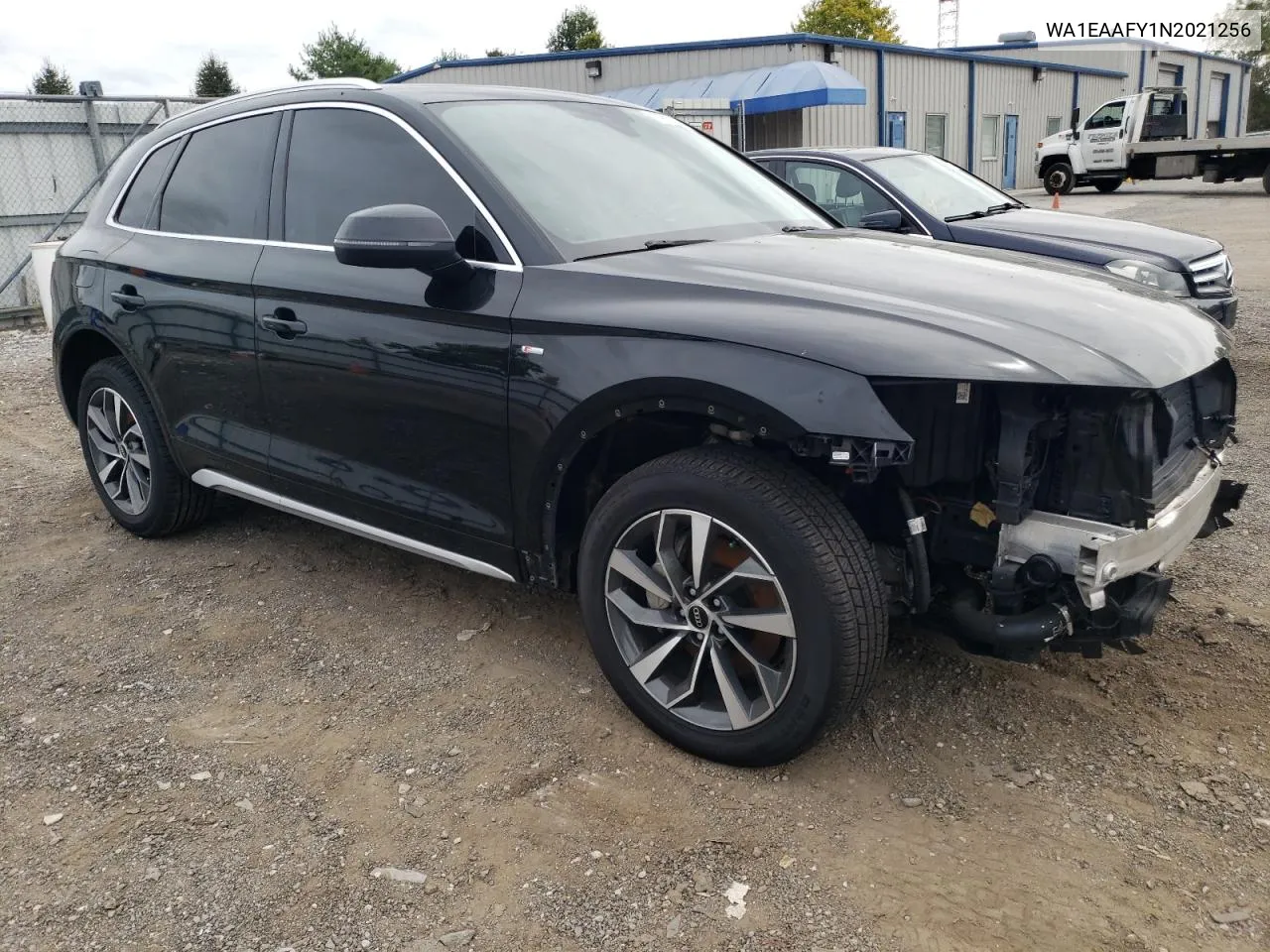 2022 Audi Q5 Premium Plus 45 VIN: WA1EAAFY1N2021256 Lot: 70990504