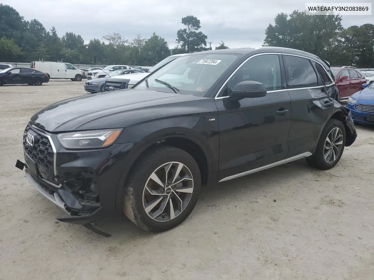 2022 Audi Q5 Premium Plus 45 VIN: WA1EAAFY3N2083869 Lot: 71947284