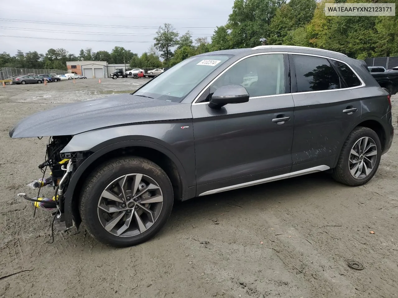 2022 Audi Q5 Premium Plus 45 VIN: WA1EAAFYXN2123171 Lot: 74102514