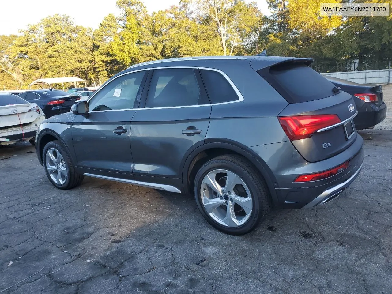 WA1FAAFY6N2011780 2022 Audi Q5 Prestige 45