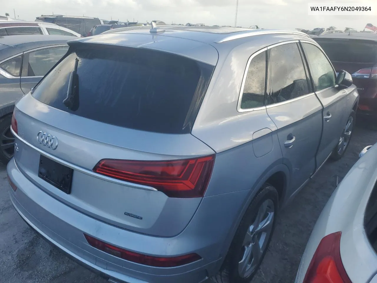 2022 Audi Q5 Prestige 45 VIN: WA1FAAFY6N2049364 Lot: 75309574