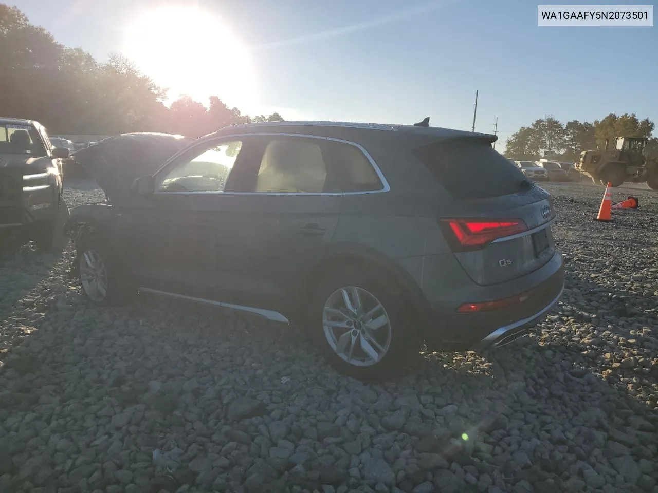 2022 Audi Q5 Premium 45 VIN: WA1GAAFY5N2073501 Lot: 75856484