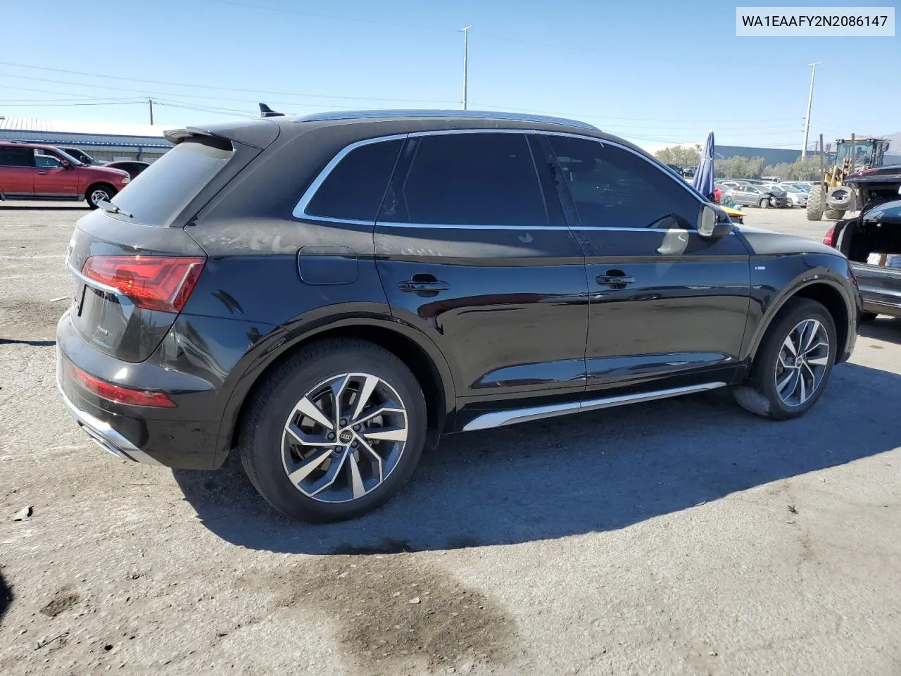 2022 Audi Q5 Premium Plus 45 VIN: WA1EAAFY2N2086147 Lot: 75992414