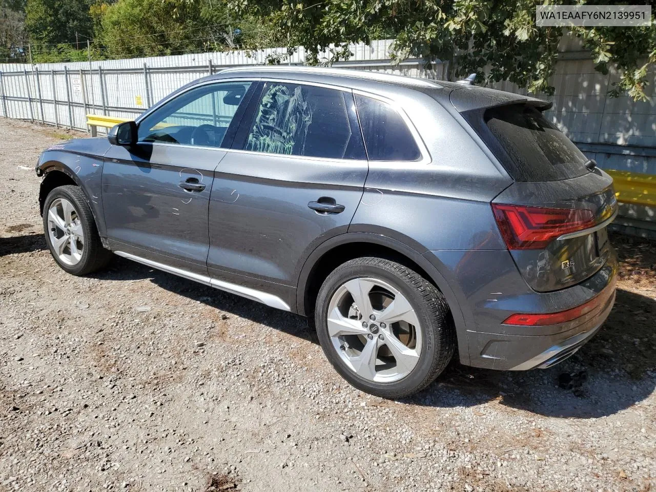 2022 Audi Q5 Premium Plus 45 VIN: WA1EAAFY6N2139951 Lot: 77172774