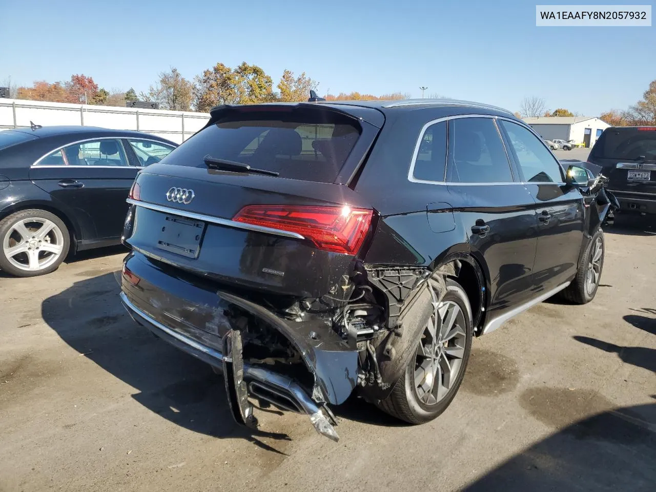 2022 Audi Q5 Premium Plus 45 VIN: WA1EAAFY8N2057932 Lot: 77234094