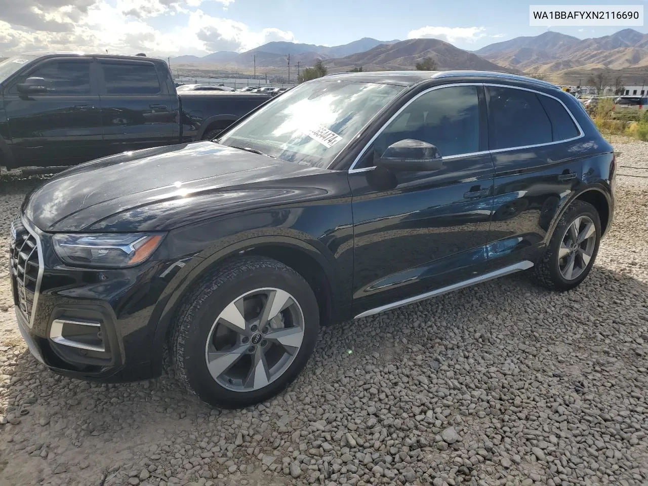 2022 Audi Q5 Premium Plus 40 VIN: WA1BBAFYXN2116690 Lot: 77654474