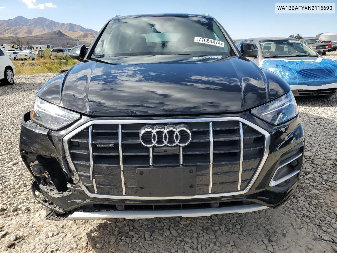 2022 Audi Q5 Premium Plus 40 VIN: WA1BBAFYXN2116690 Lot: 77654474