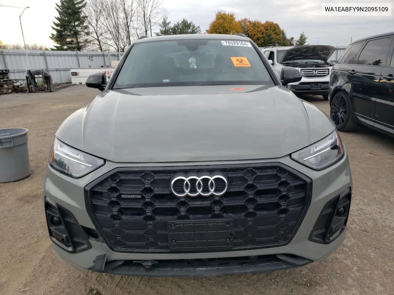 2022 Audi Q5 Premium Plus 45 VIN: WA1EABFY9N2095109 Lot: 78529164