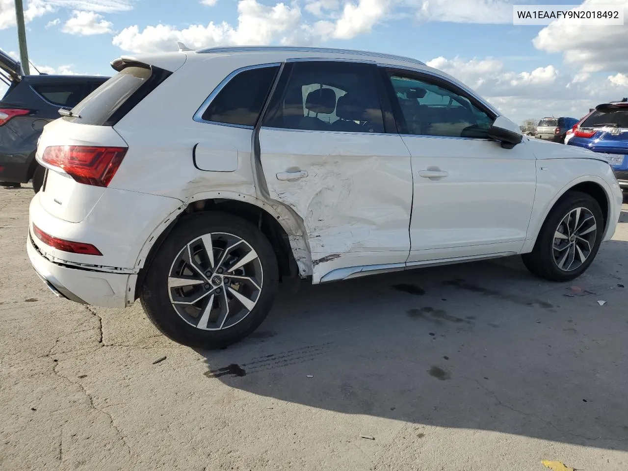 2022 Audi Q5 Premium Plus 45 VIN: WA1EAAFY9N2018492 Lot: 78551914