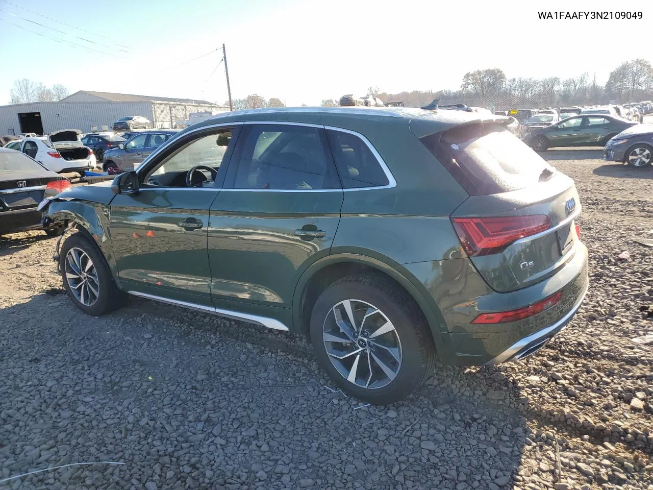 2022 Audi Q5 Prestige 45 VIN: WA1FAAFY3N2109049 Lot: 79417934