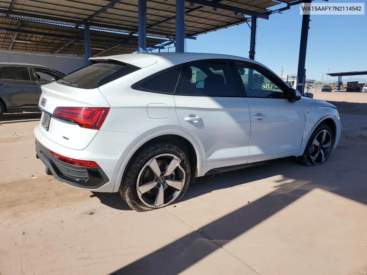 2022 Audi Q5 Sportback Prm Pls 45 VIN: WA15AAFY7N2114542 Lot: 79772864